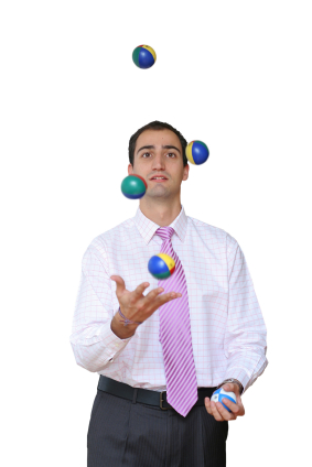 Relieve Stress by Juggling  Priorities