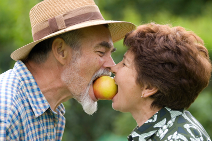 Enjoying a healthy happy life